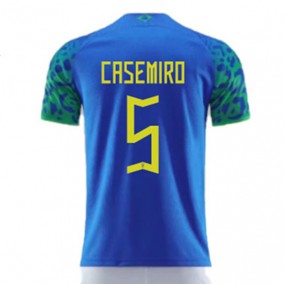Seconda Maglia Brasile Mondiali 2022 Carlos Casemiro 5